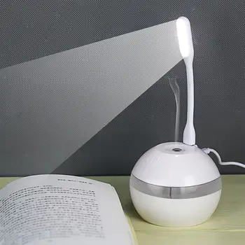 מכשיר אדים כולל USB, תאורה מאוורר Spheric נייד מטהר אוויר עבור המשרד.